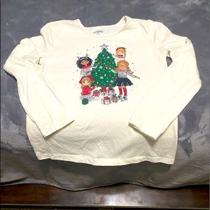 Holiday shirt size 16 in children. Only worn one time.